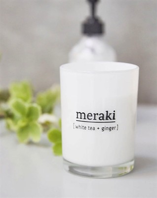 Duftlys - White Tea & Ginger 